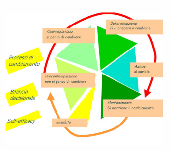 counseling nutrizionale: gli stadi del cambiamento